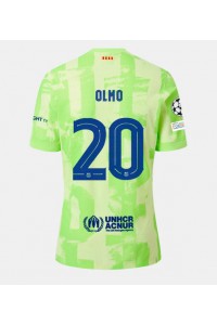 Barcelona Dani Olmo #20 Jalkapallovaatteet Kolmaspaita 2024-25 Lyhythihainen